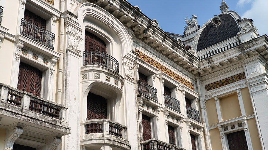 Le néoclassique français à Hanoï : une architecture qui parlait fort, très fort ! architecture hanoi (5)