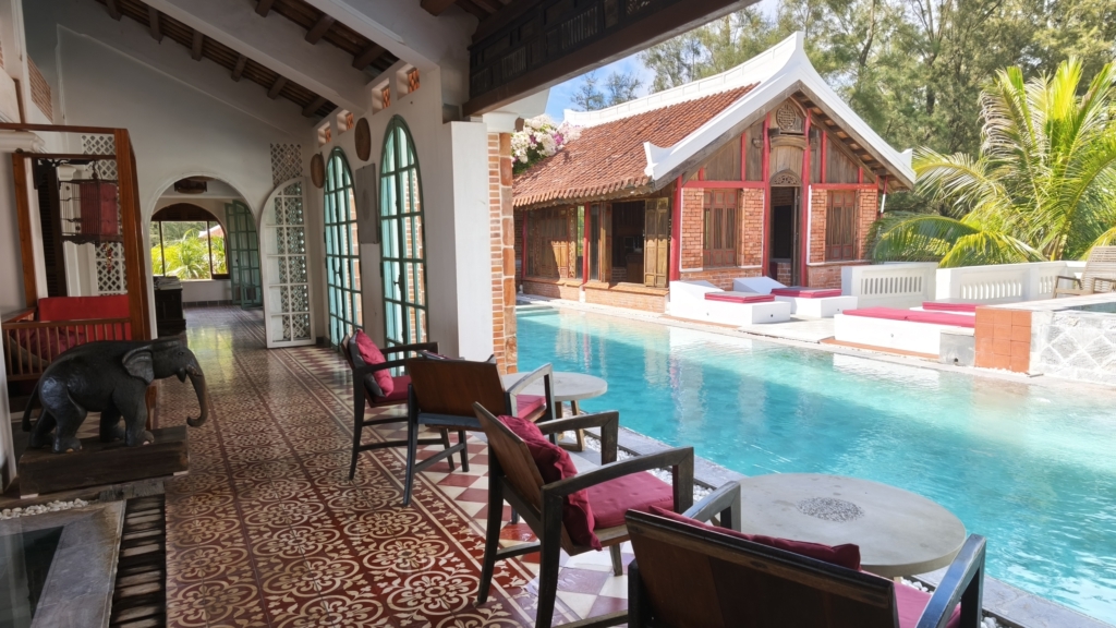 Villa Louise : Hué échouée sur le sable villa louise hue vietnam (4)